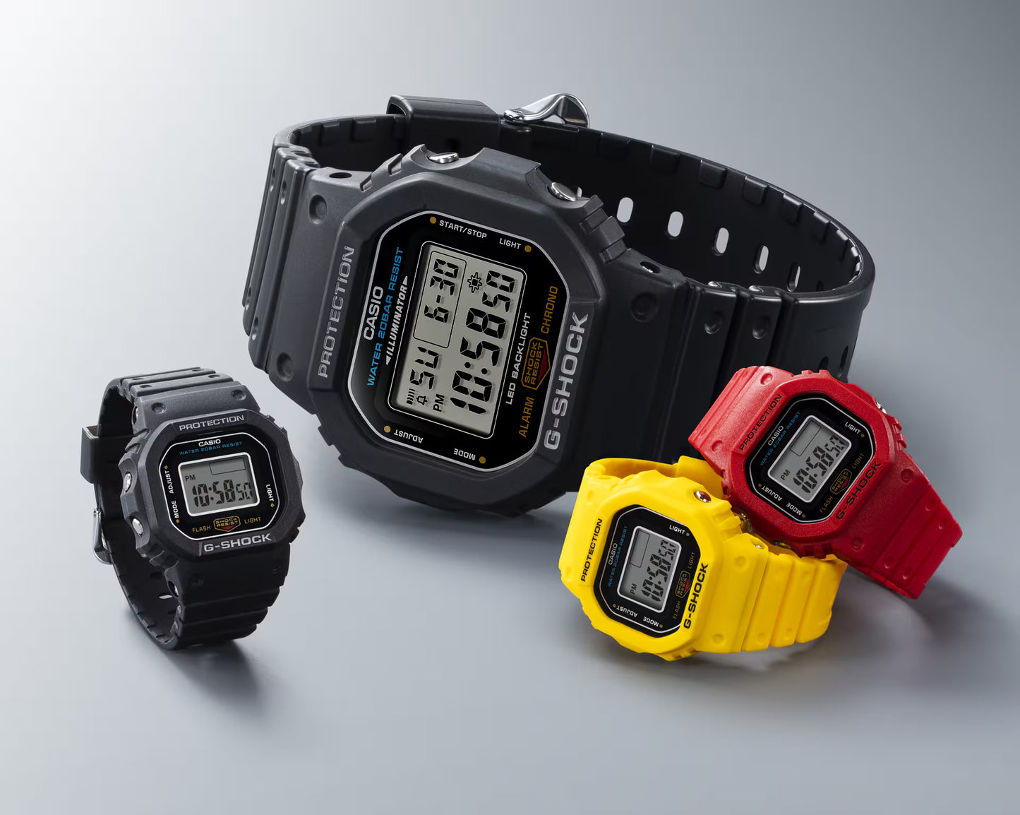 Casio G-SHOCK Nano DWN-5600-9 Digital Yellow Watch G1751