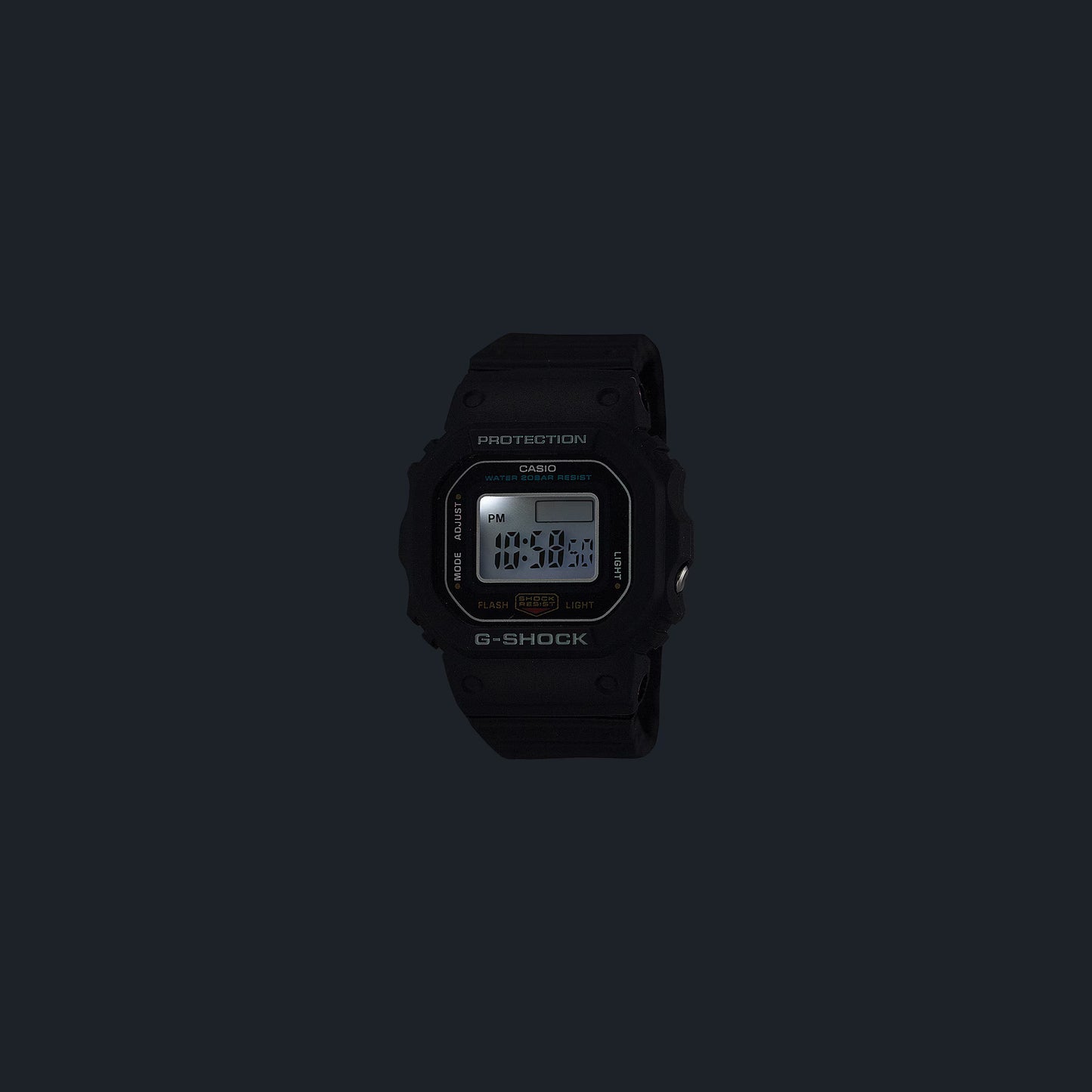 Casio G-SHOCK Nano DWN-5600-1 Digital Black Ring Watch G1749