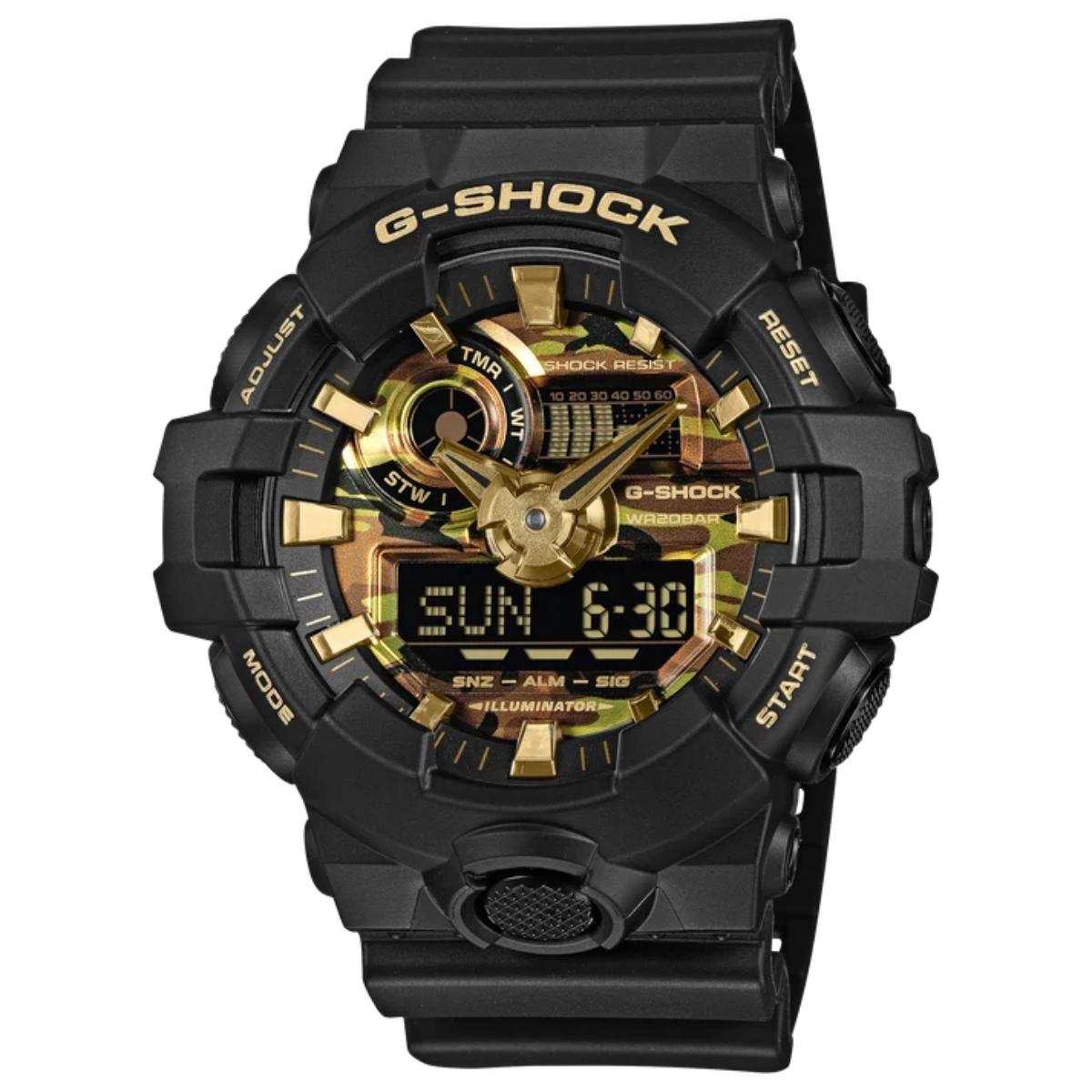 CASIO G-SHOCK GA-700CF-1 Analog-Digital Resin Men's Watch G1817