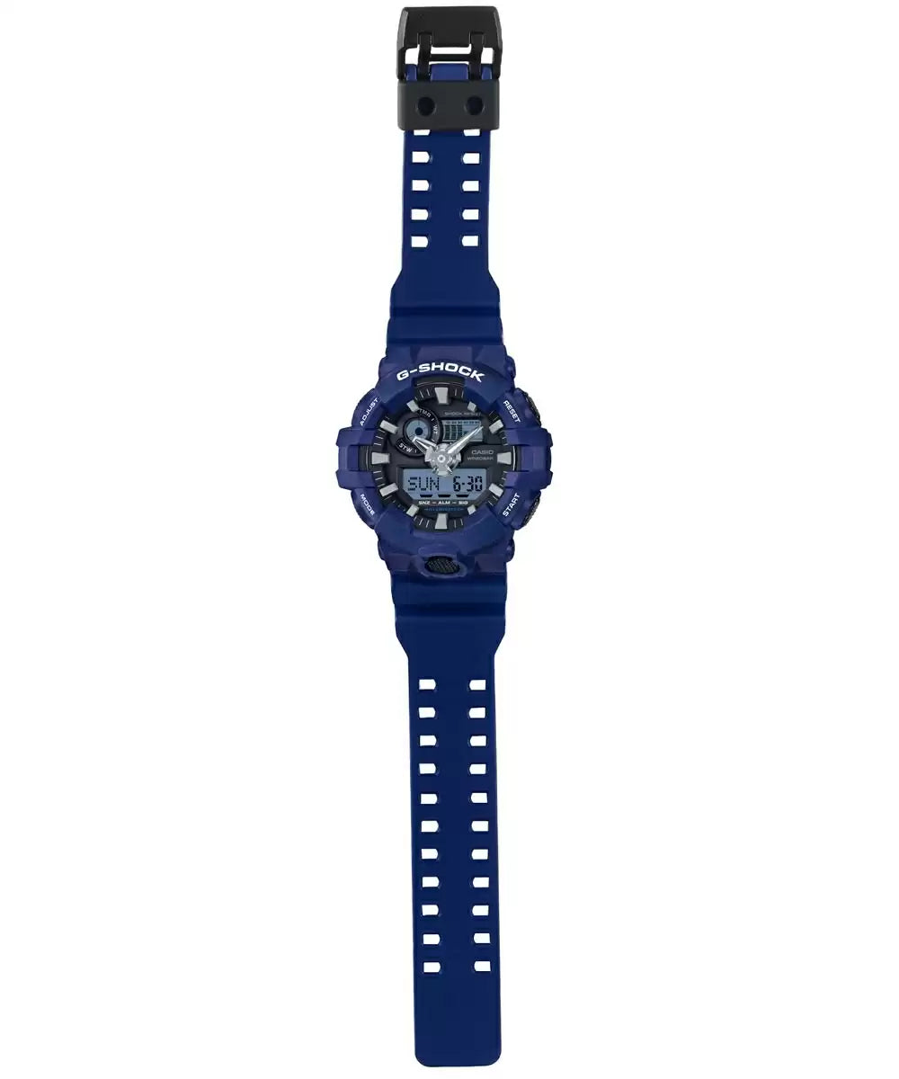 Casio GA-700-2ADR G741 G-Shock Analog-Digital Blue Dial Men's Watch
