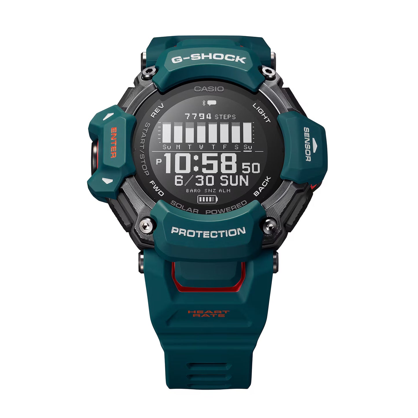 G1383 CASIO | G-Shock GBD-H2000-2DR Blue G-Squad Men's Watch