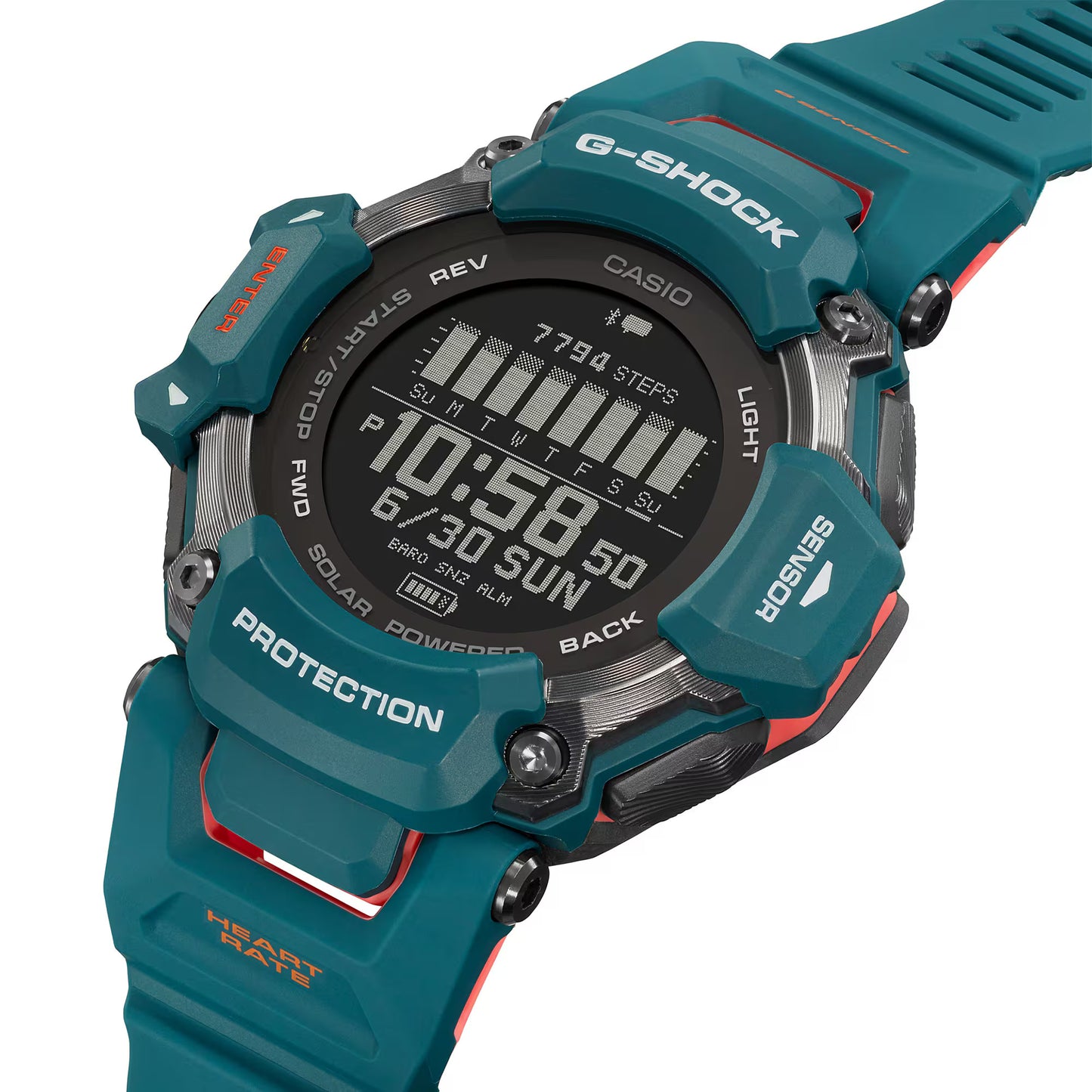 G1383 CASIO | G-Shock GBD-H2000-2DR Blue G-Squad Men's Watch