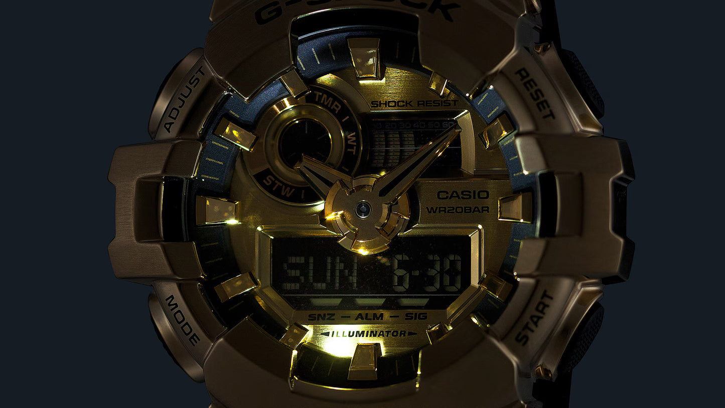 Casio G-SHOCK G-STEEL 700 SERIES GM-700G-9A - G1608