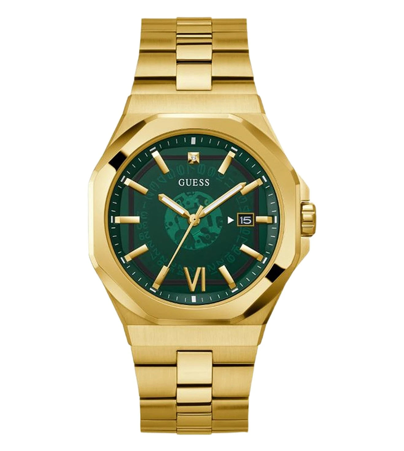 GUESS GW0573G2 Emperor Green Dial Analog Watch for Men