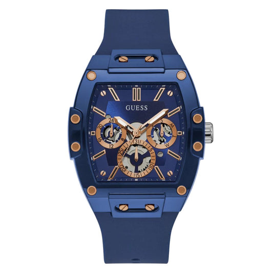 GUESS Quartz Blue Dial Analog Chronograph Men's Watch GW0203G7