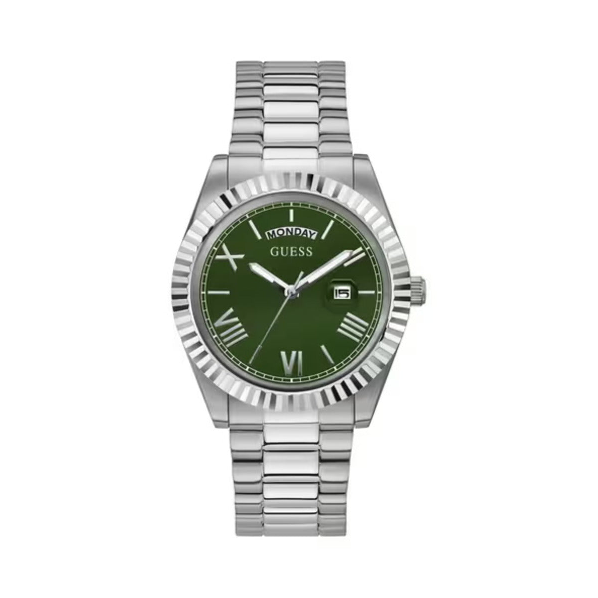 GUESS Gd Connoisseur Quartz Green Dial Analog Men's Watch GW0265G10