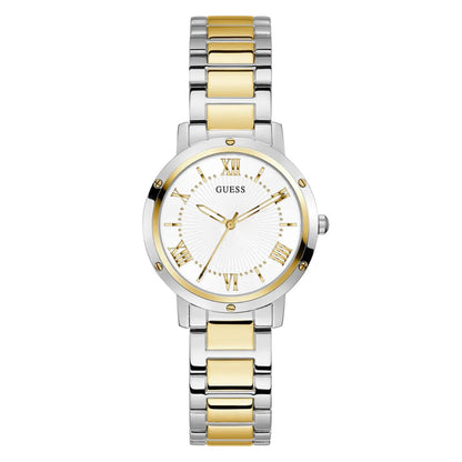 GUESS Quartz DAWN White Round Dial Analog Women's Watch - GW0404L2