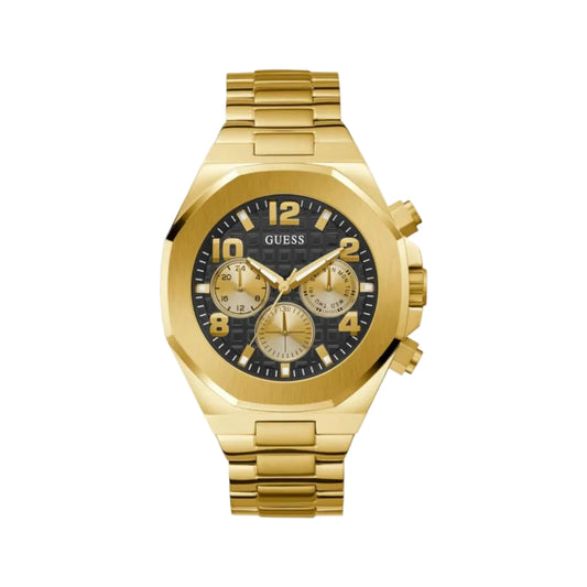 GUESS Quartz Black Dial Analog Chronograph Men's Watch GW0489G2