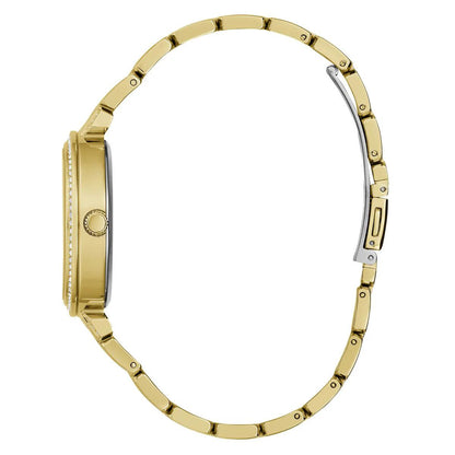 GUESS LILY Champagne Round Dial Analog Women's Watch - GW0528L2
