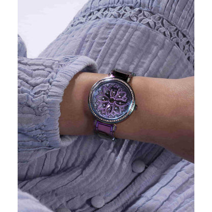 GUESS Lily Quartz Purple Dial Analog Women's Watch GW0528L4