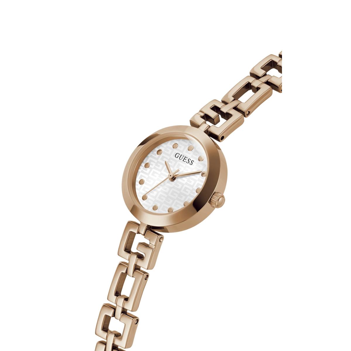 GUESS Quartz Lady G Quartz White Dial Analog Women's Watch GW0549L3