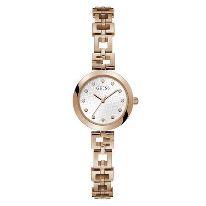 GUESS Quartz Lady G Quartz White Dial Analog Women's Watch GW0549L3
