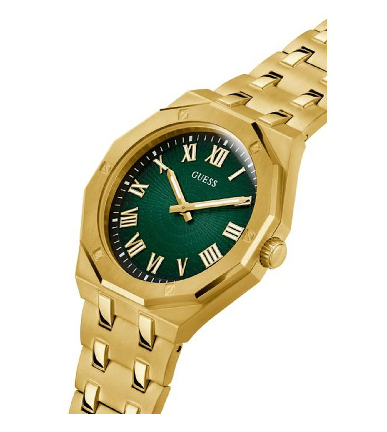 GW0575G2 GUESS | Green Analog Watch for Men