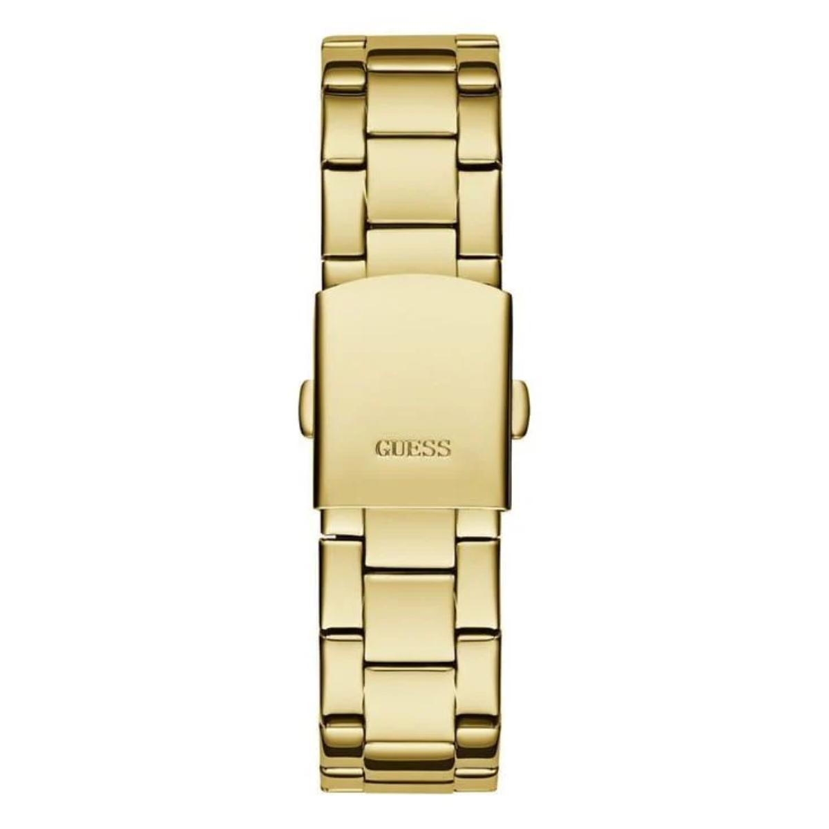 GUESS Trend Gold Round Dial Analog Chronograph Watch for Women GW0690L4