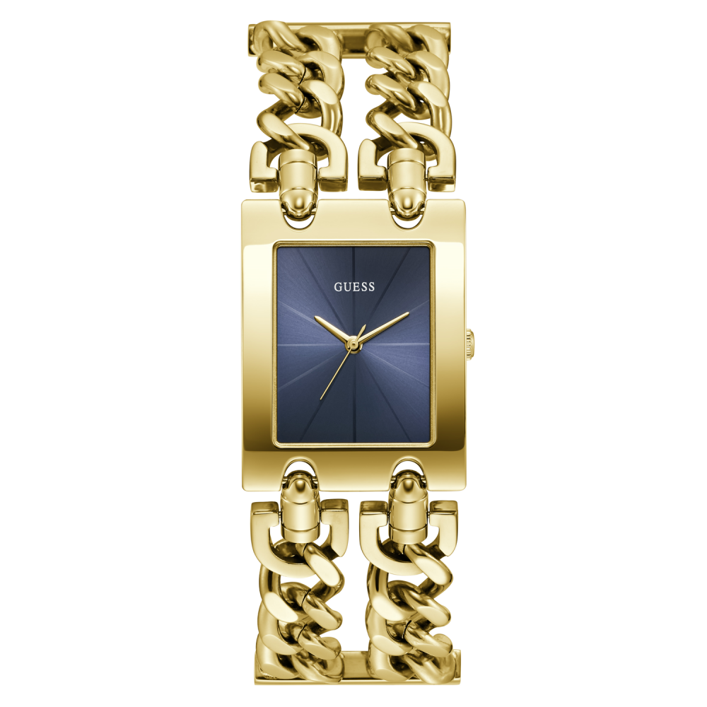 Guess Quartz Rectangle Blue Dial Analog Women Watch - GW0740L3 – Sai ...