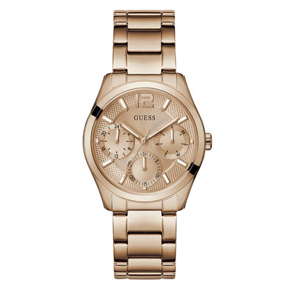GUESS Quartz Zoe Rose Gold Dial Multi-Function Women's Watch GW0760L3