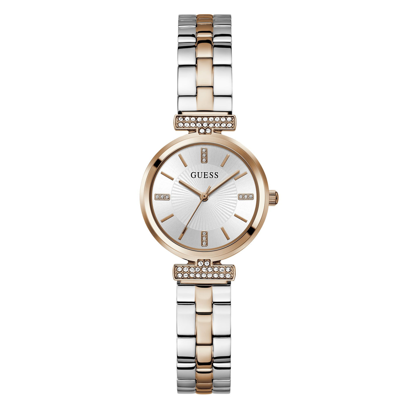 GW0762L4 GUESS | Silver Dial Quartz Analog Watch (Women)