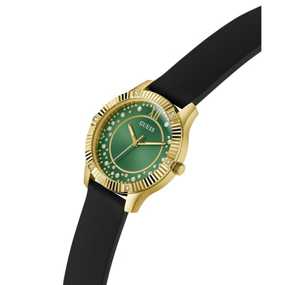 GW0766L3 GUESS | Green Dial Quartz Analog Watch (Women)