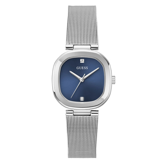 GW0768L1 GUESS | Blue Dial Quartz Analog Watch (Women)