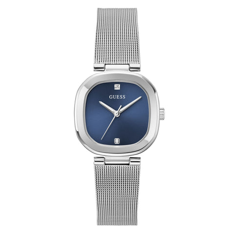 GW0768L1 GUESS | Blue Dial Quartz Analog Watch (Women) - Buy Now at Sai Creations Watches