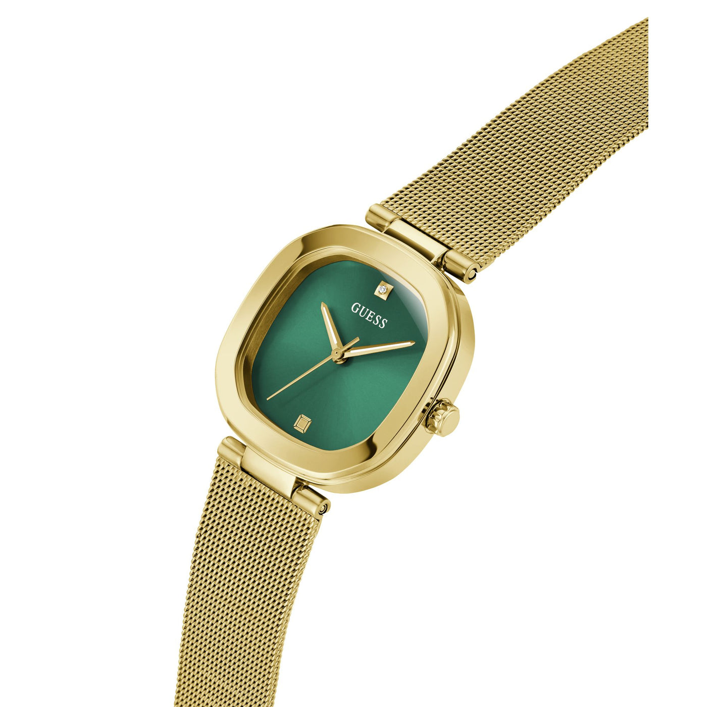 GW0768L2 GUESS | Green Dial Quartz Analog Watch (Women)