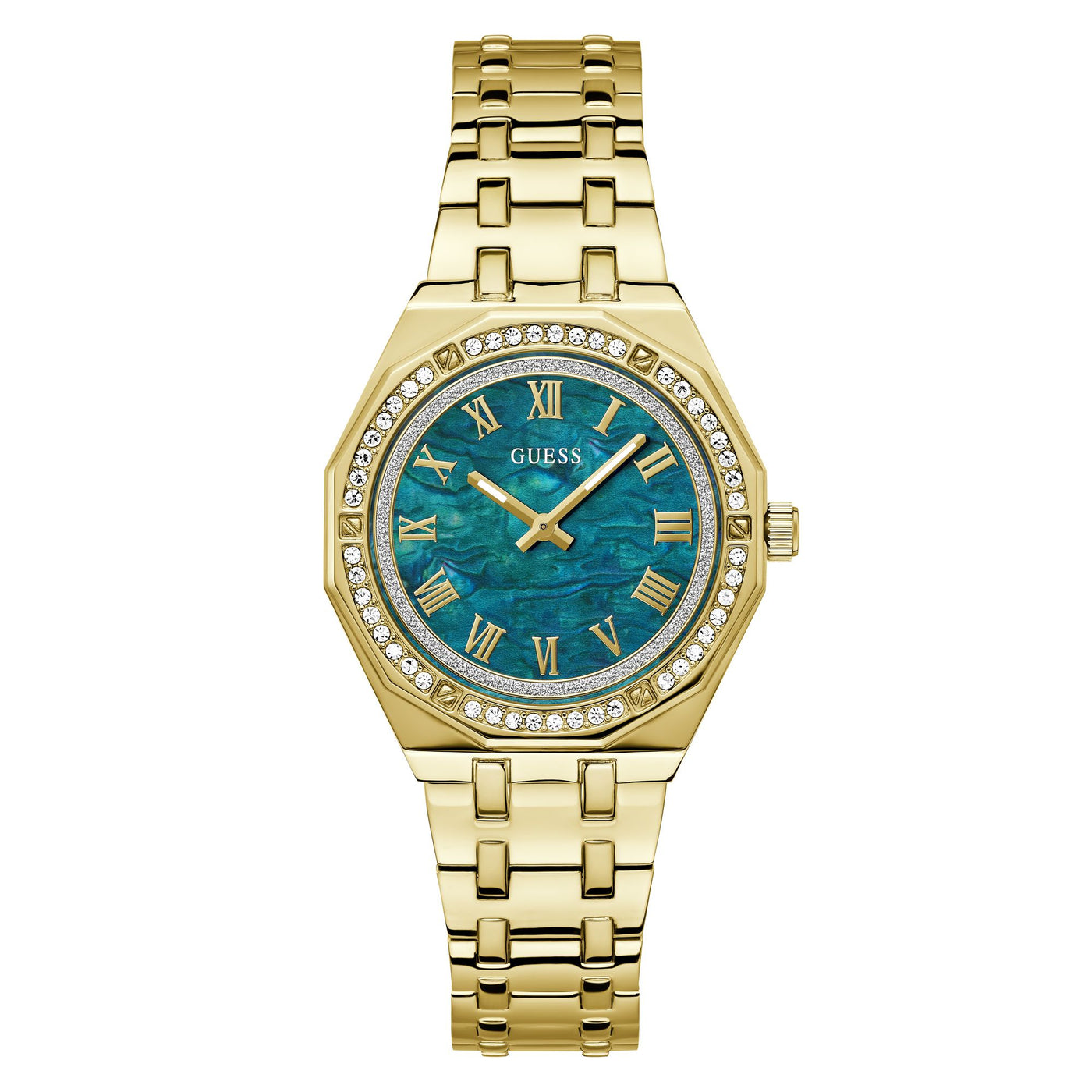 GUESS Green Dial Quartz Analog Watch (Women) GW0770L2