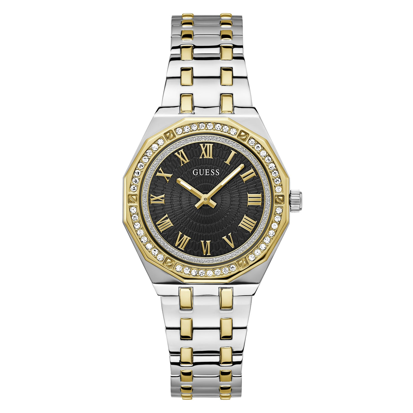 GW0770L4 GUESS | Black Dial Quartz Analog Watch (Women)