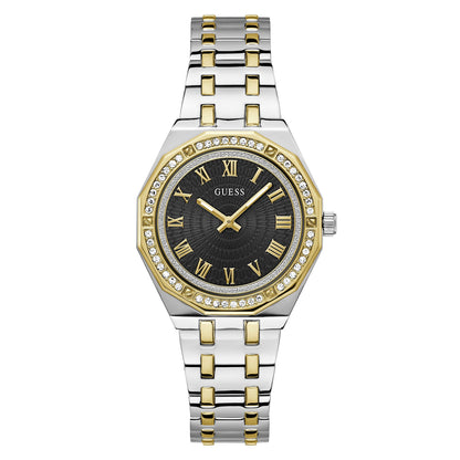 GW0770L4 GUESS | Black Dial Quartz Analog Watch (Women)