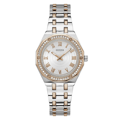 GW0770L5 Guess | White Dial Quartz Analog Watch for (Women)