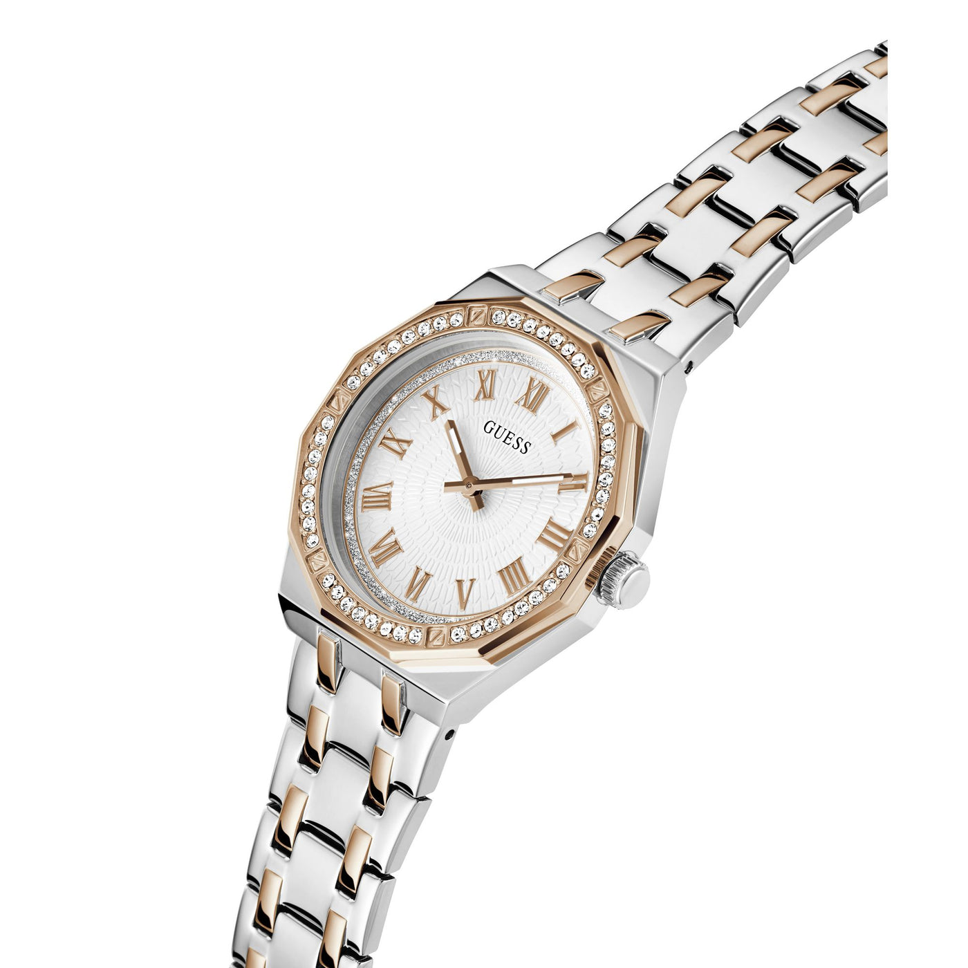 GW0770L5 Guess | White Dial Quartz Analog Watch for (Women)