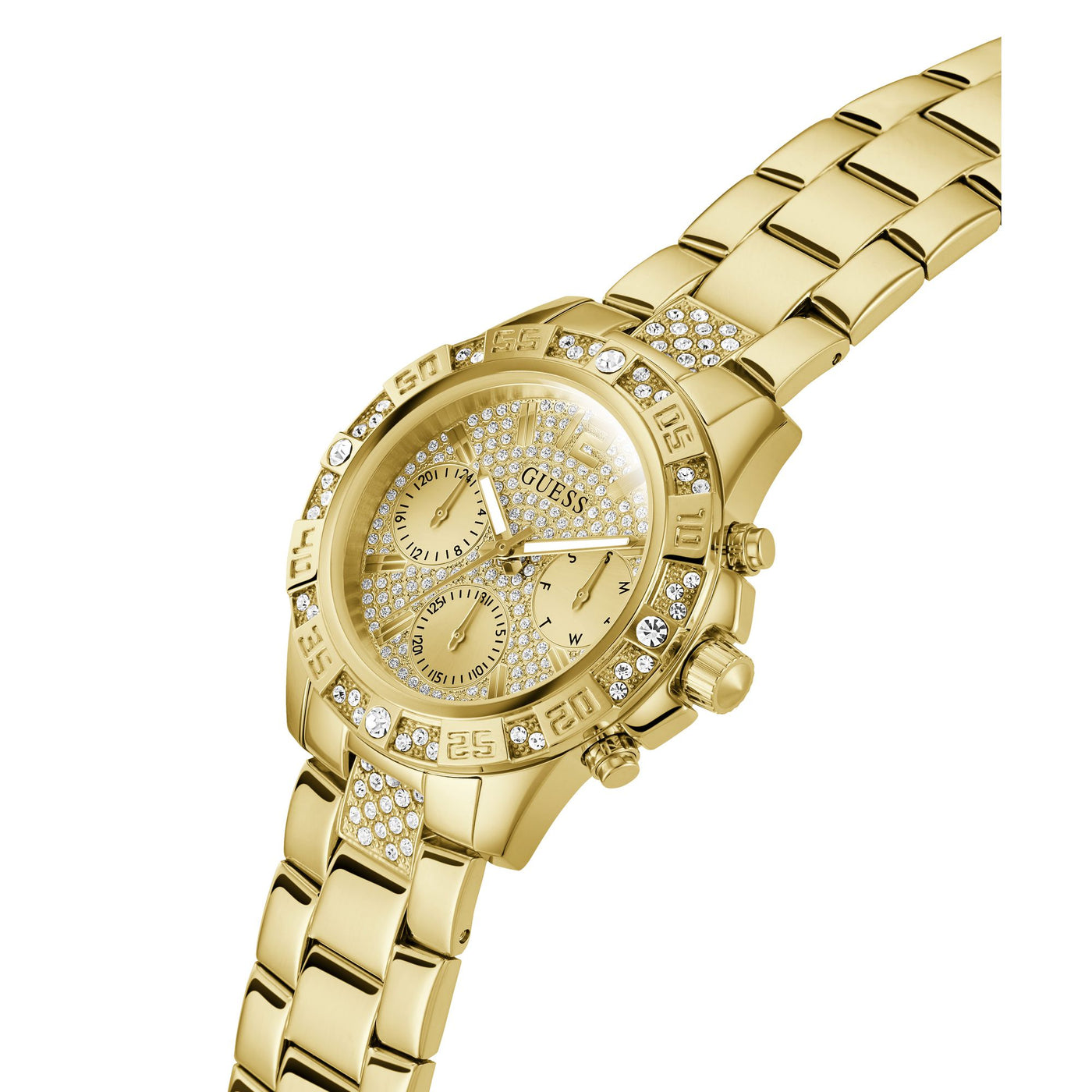 GW0771L2 GUESS | Gold Dial Quartz Analog Watch (Women)