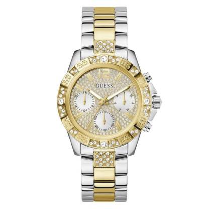 GW0771L3 GUESS | White Dial Quartz Analog Watch (Women)