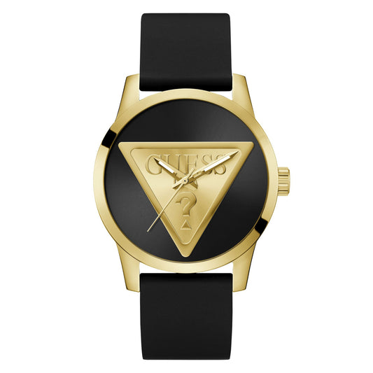 GW0781G4 GUESS | Black Dial Quartz Analog Watch (Men)