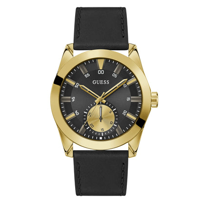 GW0793G2 GUESS | Black Dial Quartz Analog Watch (Men)