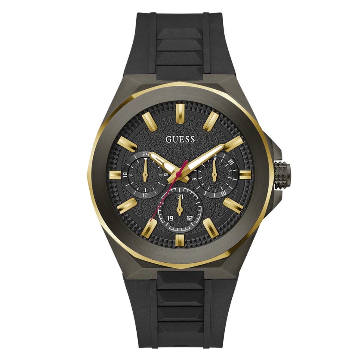 GUESS Dashboard Black Dial Multi-Function Men's Watch GW0799G1
