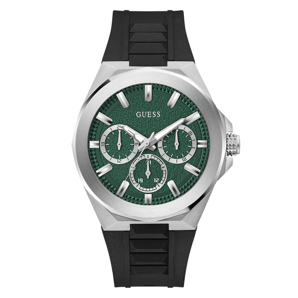 GUESS Quartz Green Dial Multi-Function Men's Watch GW0799G3