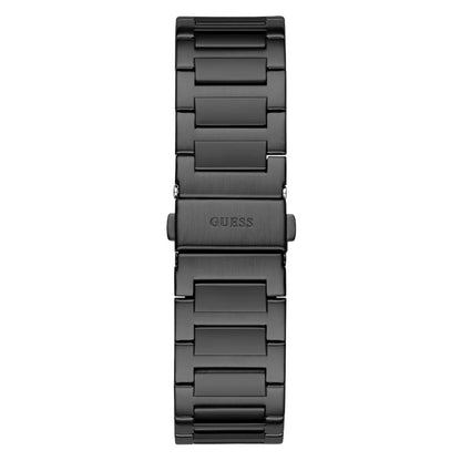 GUESS Vinyl Quartz Black Dial Analog Men's Watch GW0833G2