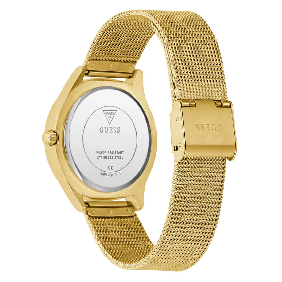 GUESS Quartz Trend Champagne Dial Analog Women's Watch GW0835L2
