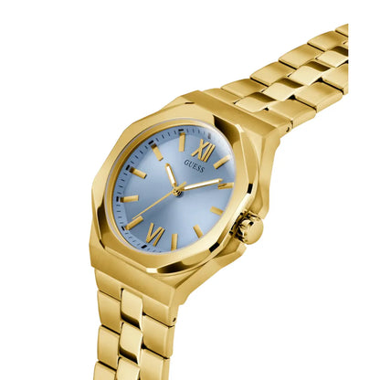 GUESS Quartz Blue Dial Analog Stainless Steel Men's Watch GW0849G3
