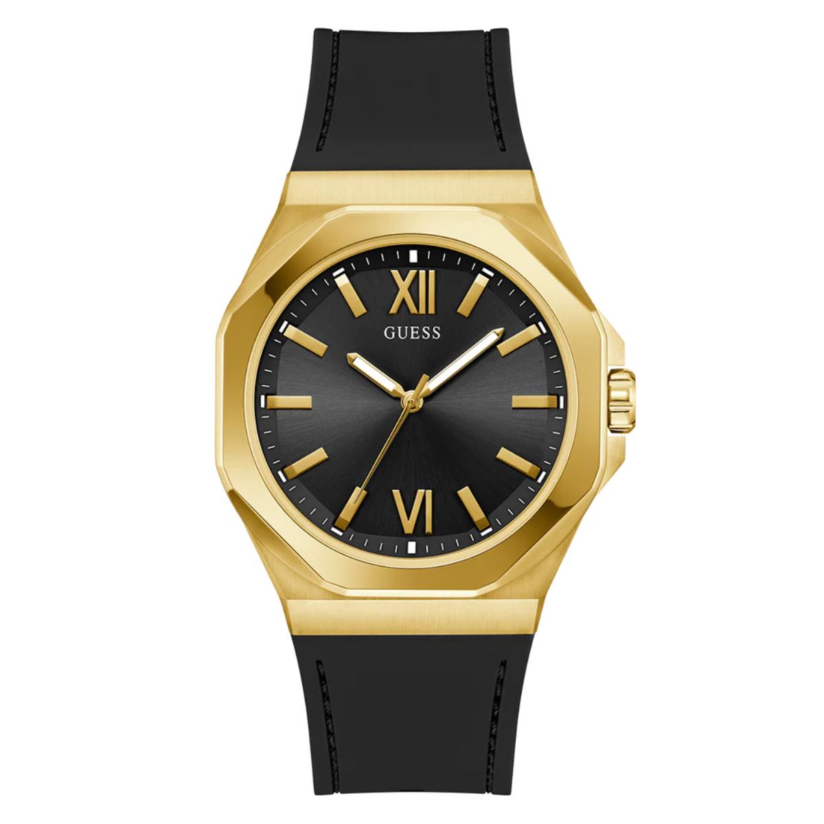GUESS Gd Emperor Quartz Black Dial Analog Men's Watch GW0850G2