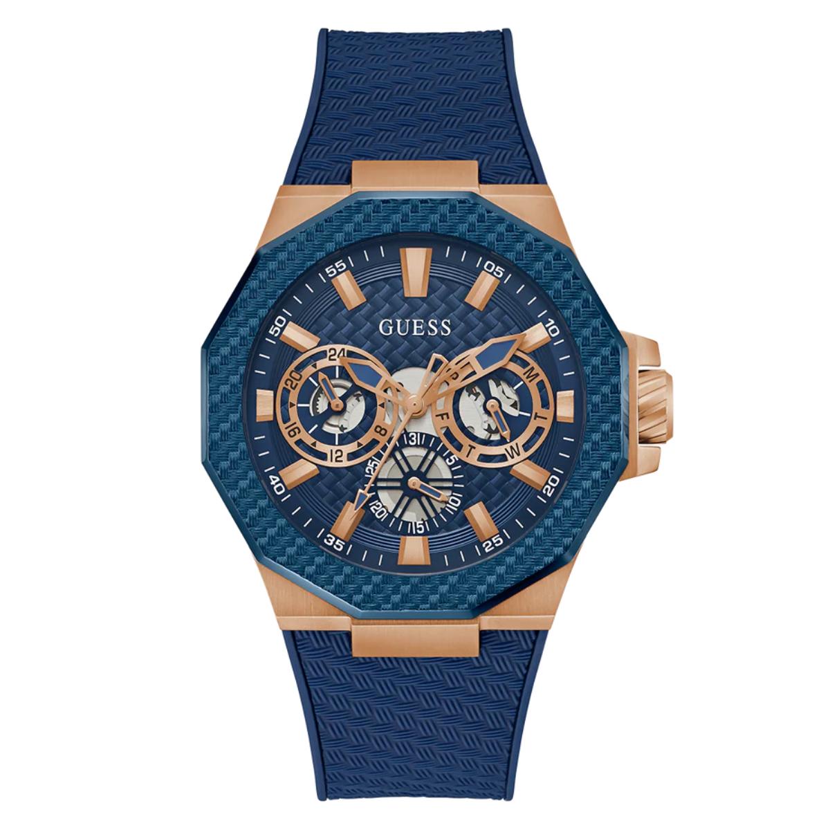 Guess Sport Quartz Blue Dial Multi-Function Men's Watch GW0853G3