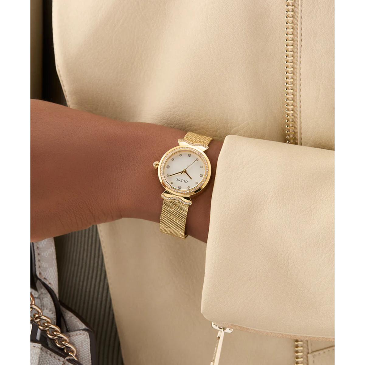 Guess Mermaid Quartz White Dial Analog Women's Watch GW0866L2