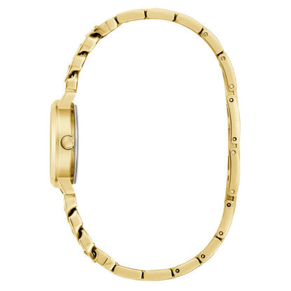 GUESS Quartz Gold Dial Analog Stainless Steel Women's Watch GW0867L2