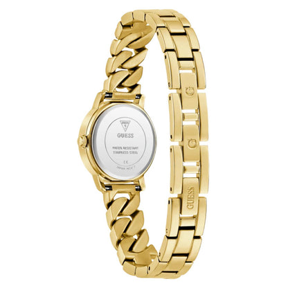 GUESS Quartz Gold Dial Analog Stainless Steel Women's Watch GW0867L2