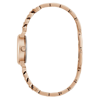 GUESS Quartz Rose Gold Dial Analog Watch For Women GW0867L3