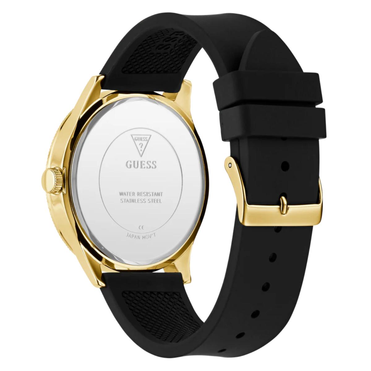 Guess Reputation Green Round Dial Analog Watch For Men GW0887G2
