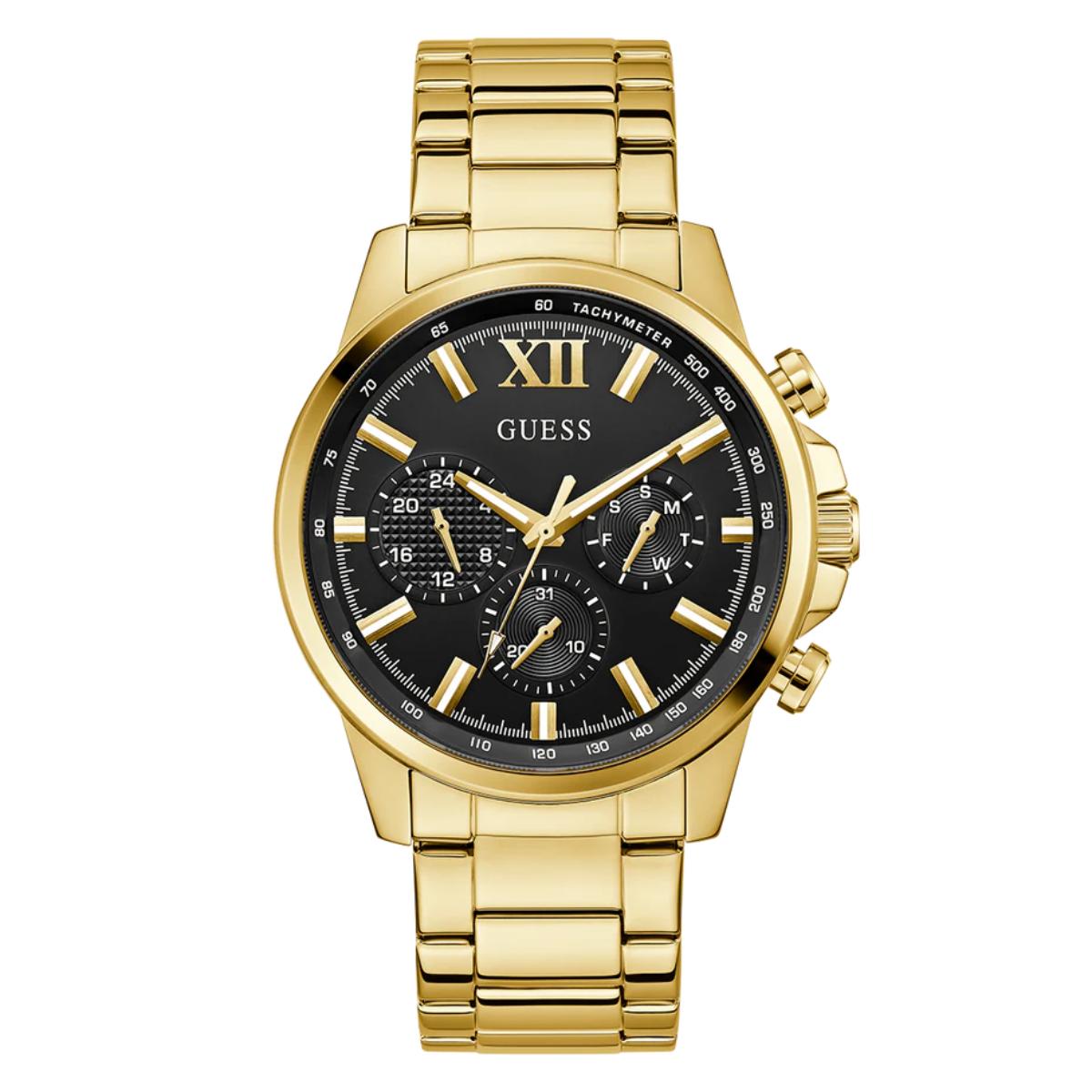 Guess Walker Quartz Black Dial Analog Chronograph Men's Watch GW0900G3