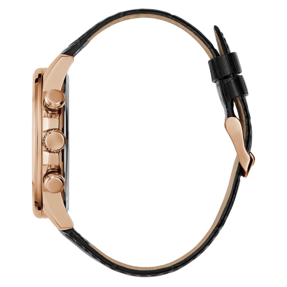 GUESS Quartz Black Dial Analog Chronograph Men's Watch GW0901G5