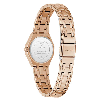 GUESS Pixie Quartz Rose Gold Dial Analog Recycled Women's Watch GW0931L4