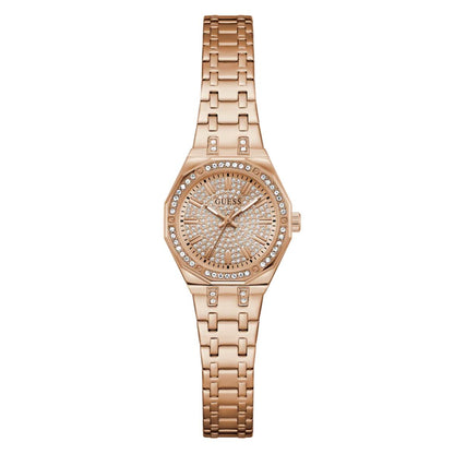 GUESS Pixie Quartz Rose Gold Dial Analog Recycled Women's Watch GW0931L4